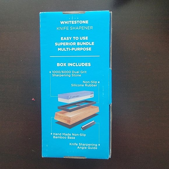 NEW Premium Whetstone Knife Sharpening Stone 2-Side Grit (1000/6000) Waterstone - Picture 10 of 12